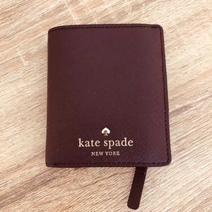 Small Maroon/Berry Kate Spade Wallet